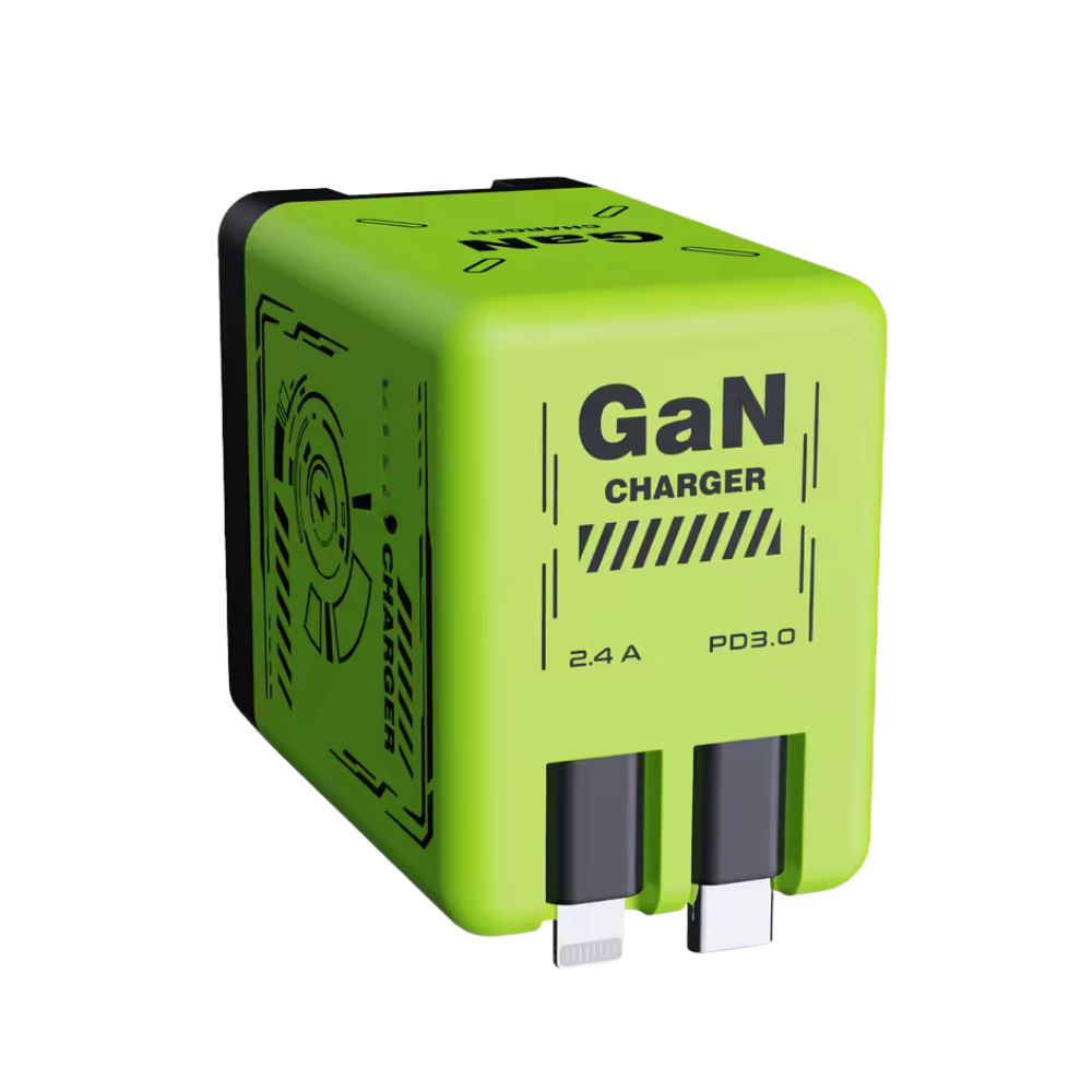 Retractable Cable Dual Charger - Ozerty