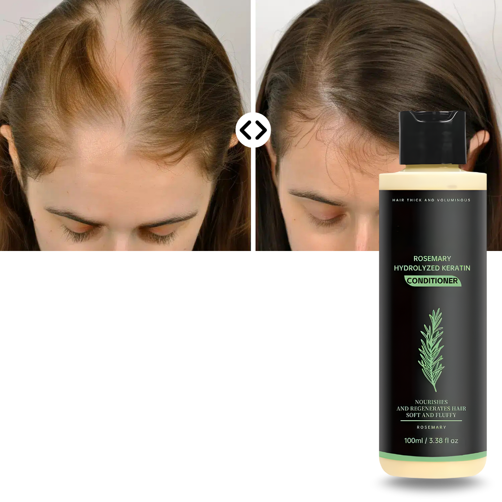 Rosemary Hydrolyzed Keratin Shampoo - Ozerty