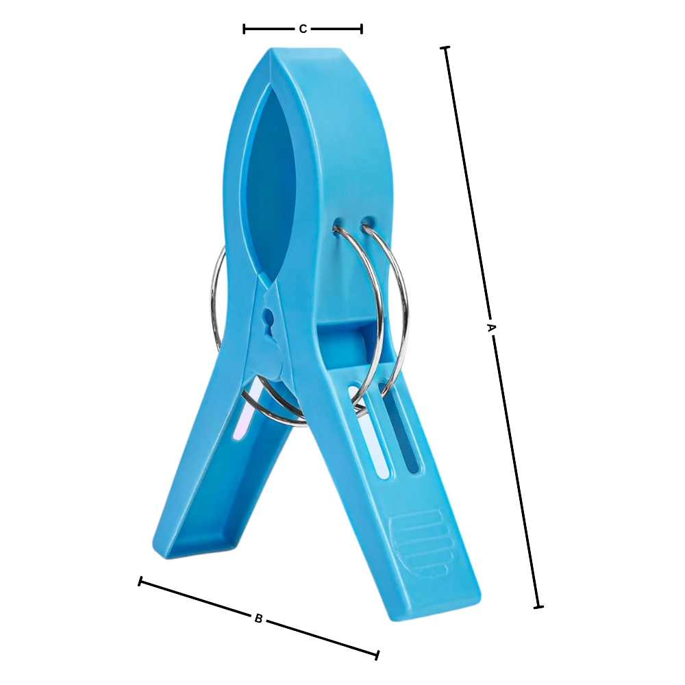 Rounded Jaw Multipurpose Clips - Ozerty