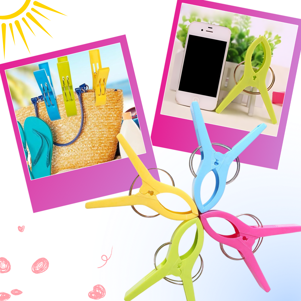 Rounded Jaw Multipurpose Clips - Ozerty