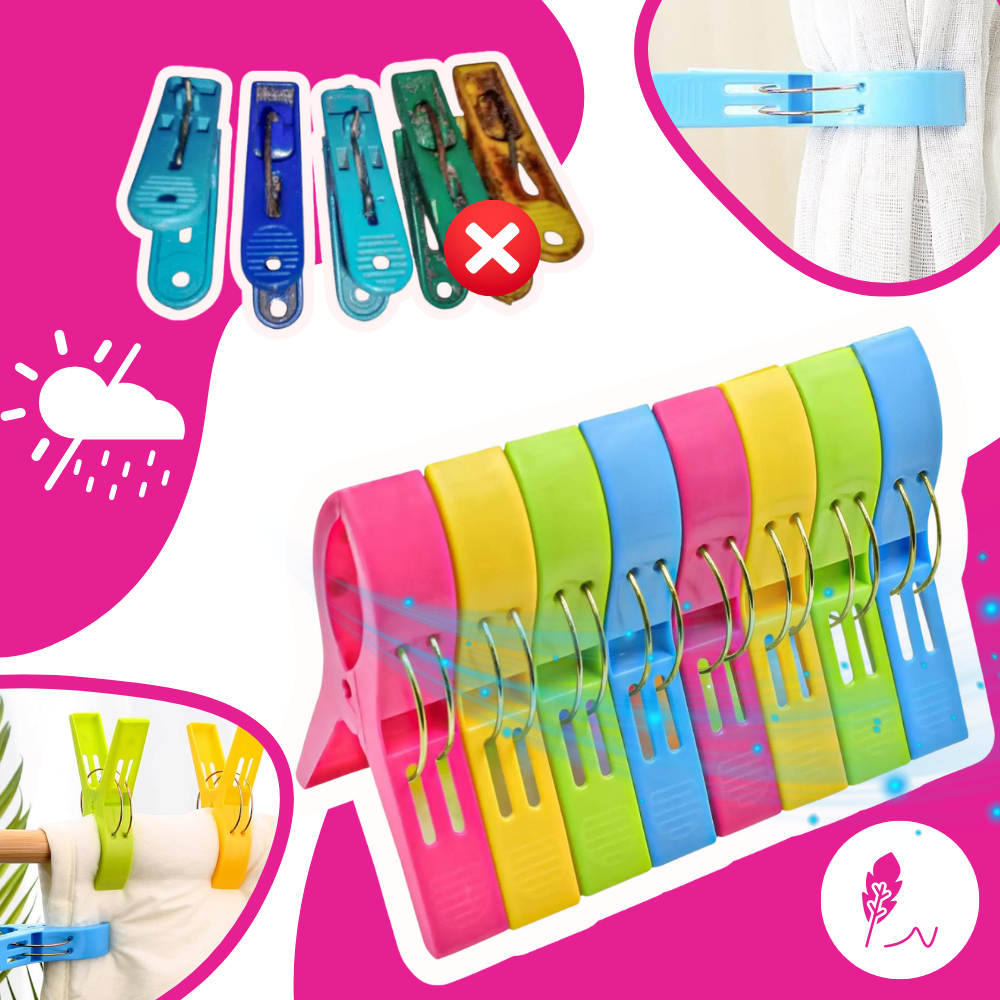 Rounded Jaw Multipurpose Clips - Ozerty