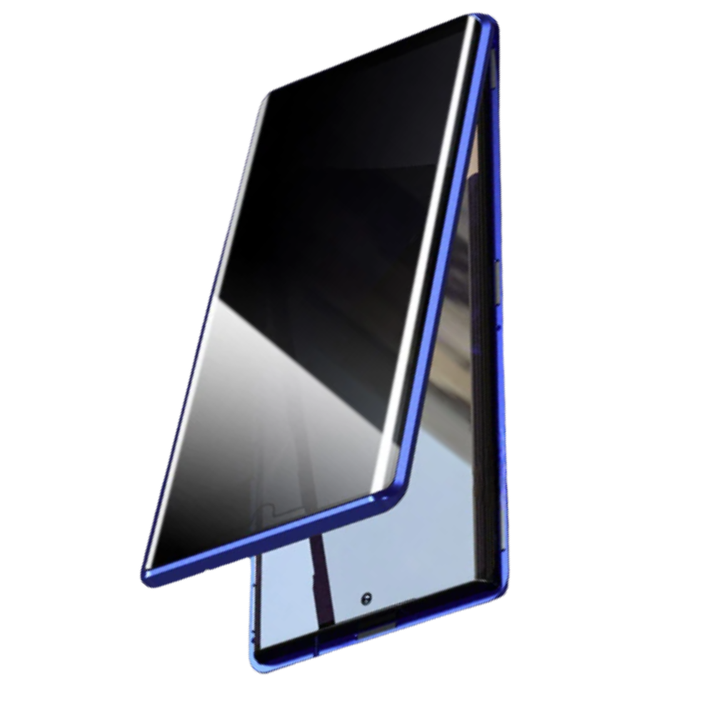 Samsung Phone Case & Privacy Glass -Blue - Ozerty