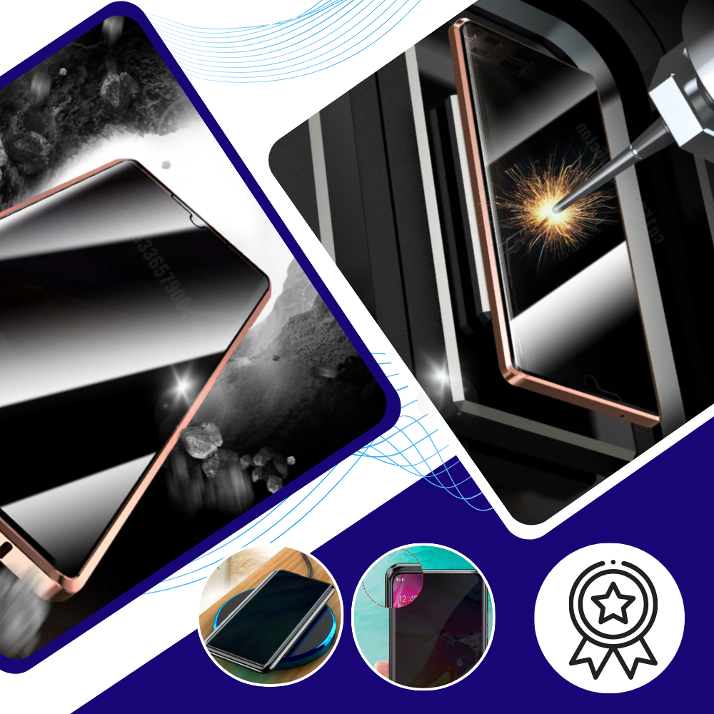 Samsung Phone Case & Privacy Glass - Ozerty