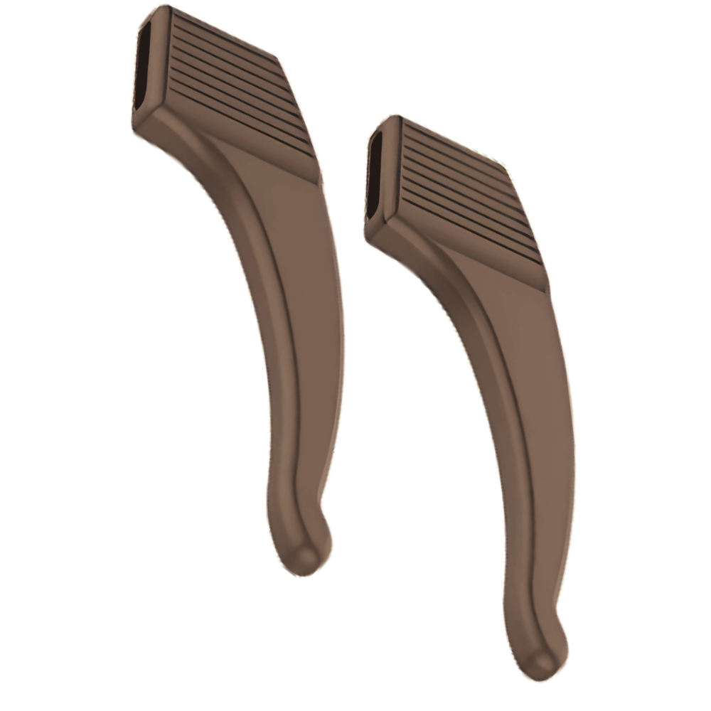 Secure Temple Glasses Pads -Brown - Ozerty