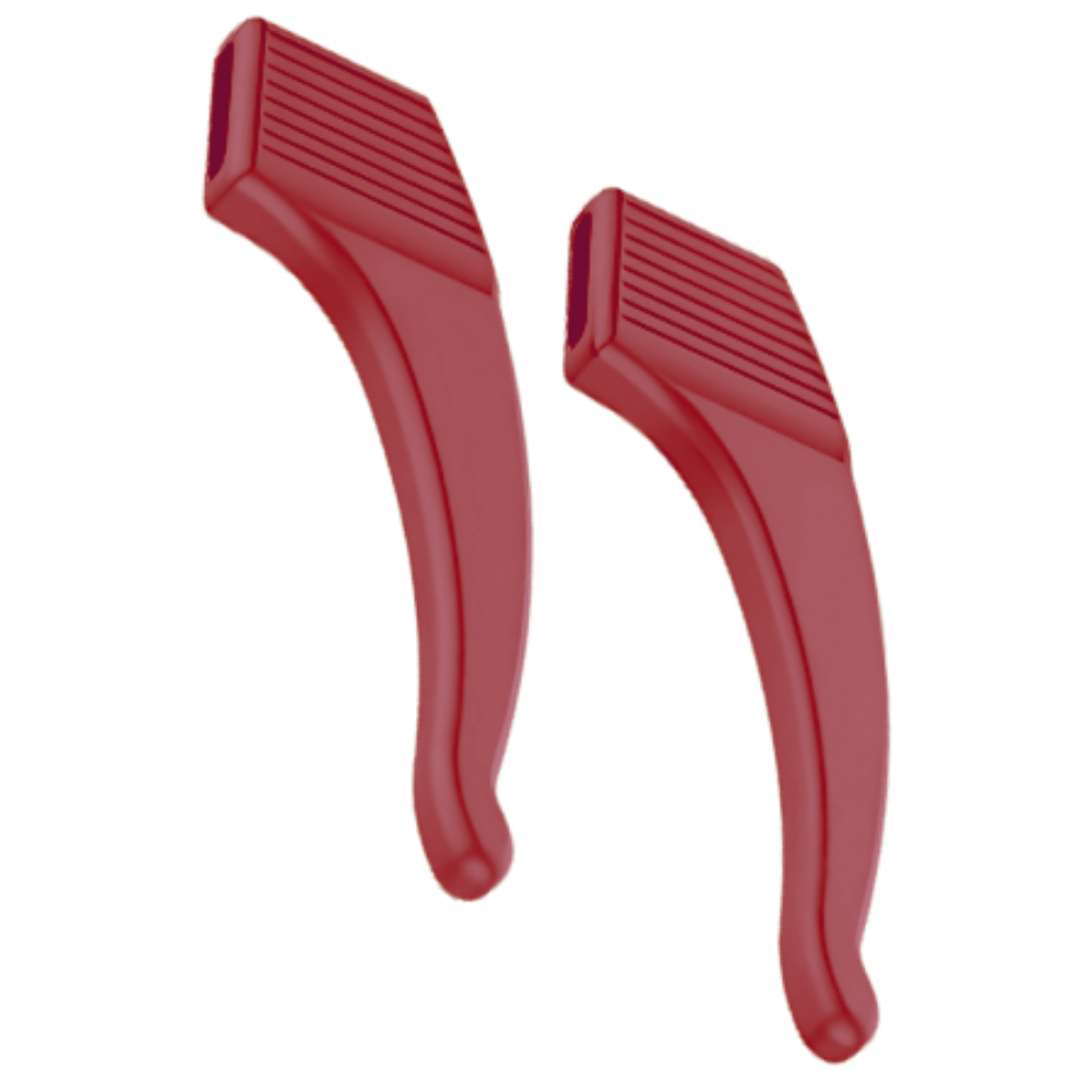Secure Temple Glasses Pads -Red - Ozerty