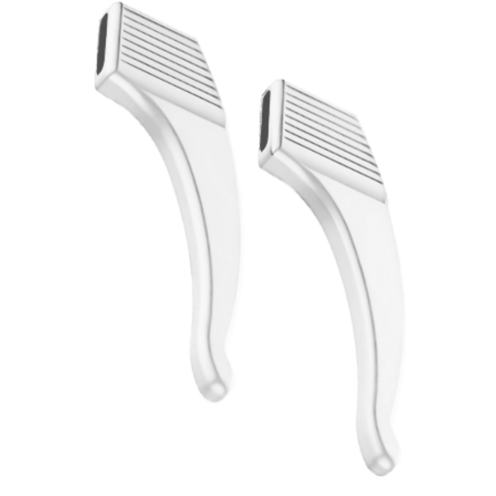 Secure Temple Glasses Pads -White - Ozerty