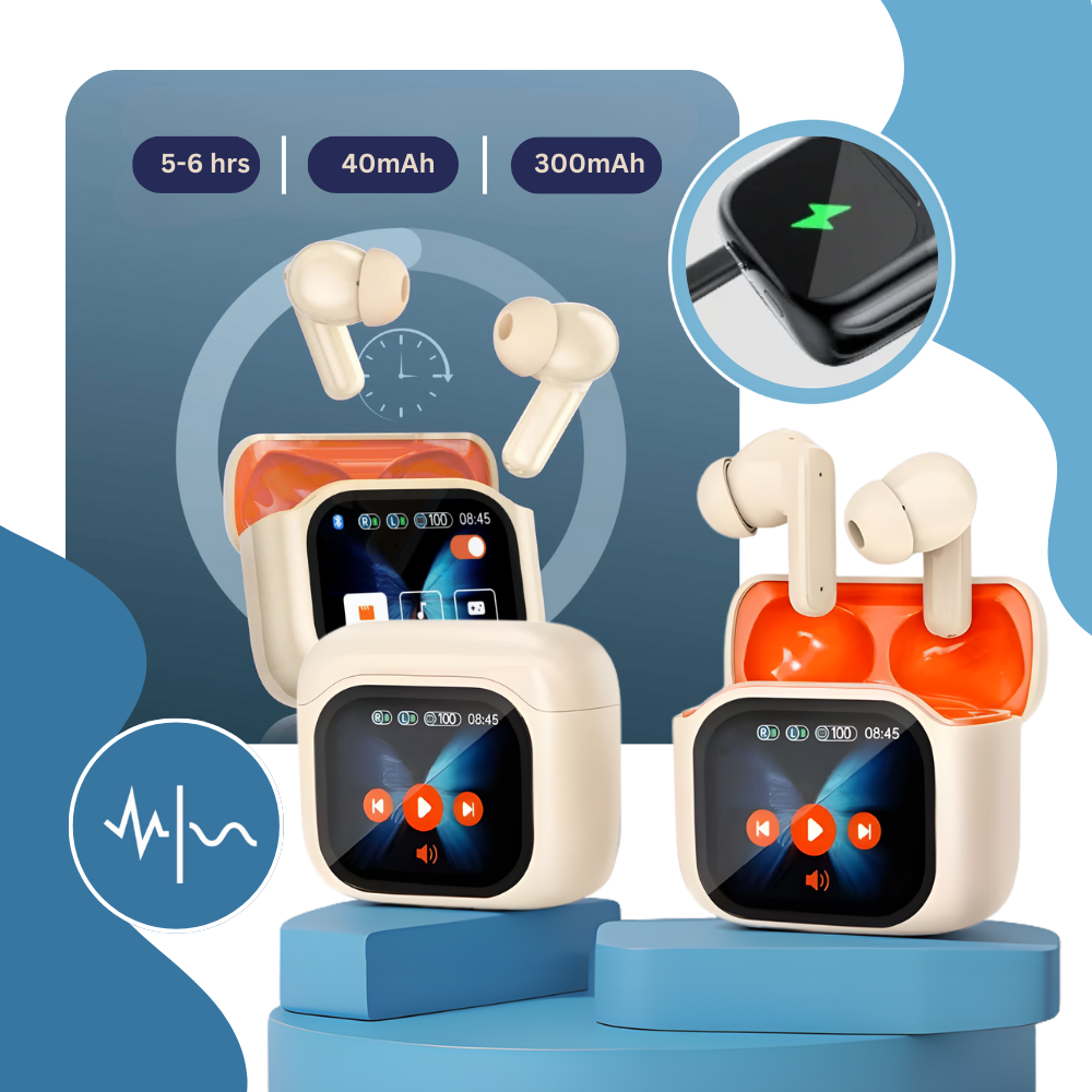 Smart Noise Cancelling Earbuds - Ozerty