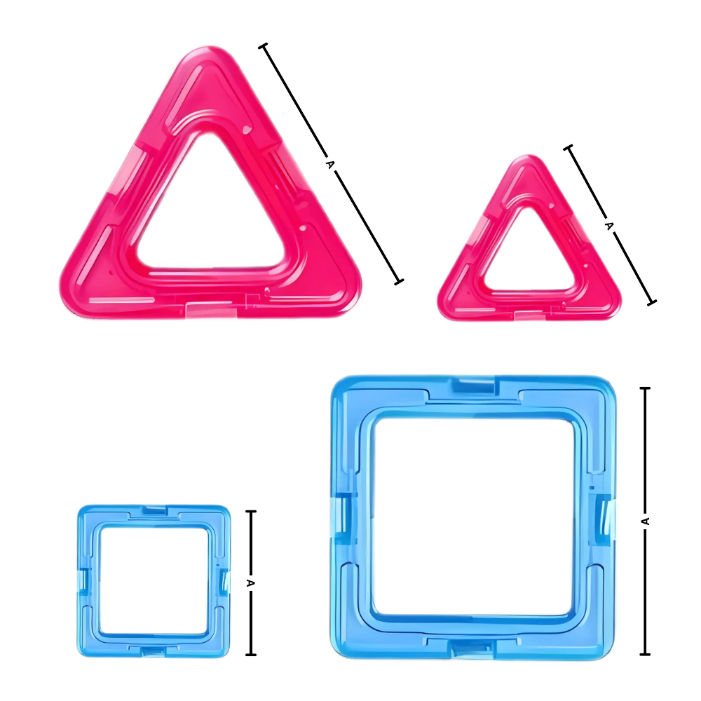 Snap & Build Magnetic Blocks - Ozerty