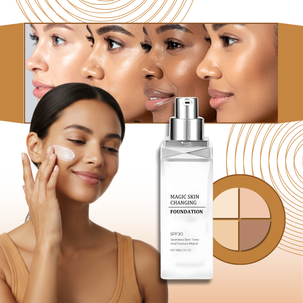 SPF 30 Color Changing Foundation - Ozerty