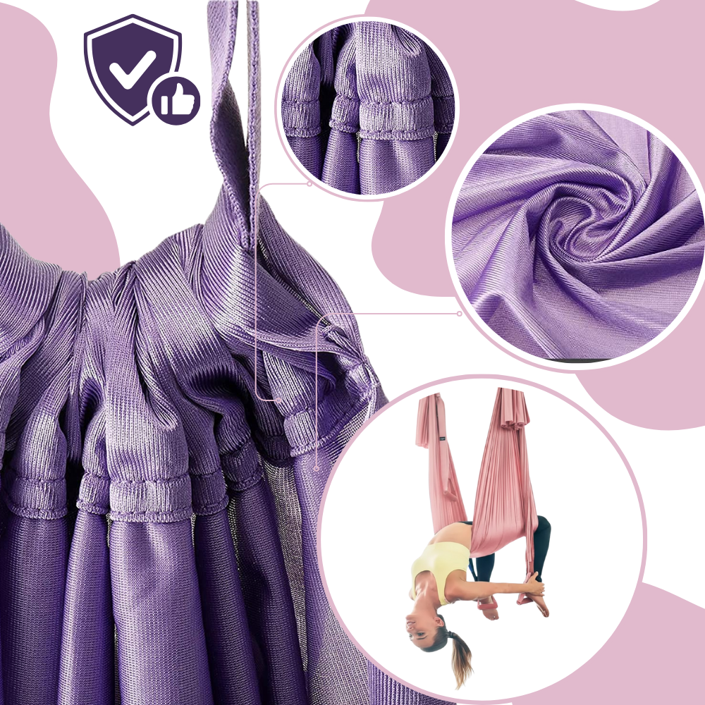 Strong Adjustable Yoga Hammock - Ozerty