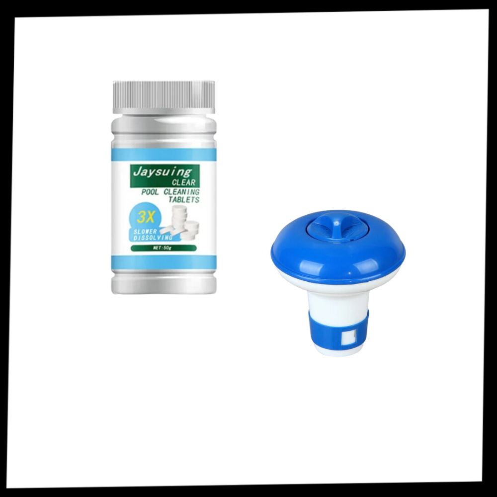 Super Purifying Chlorine Tablets Pool - Ozerty
