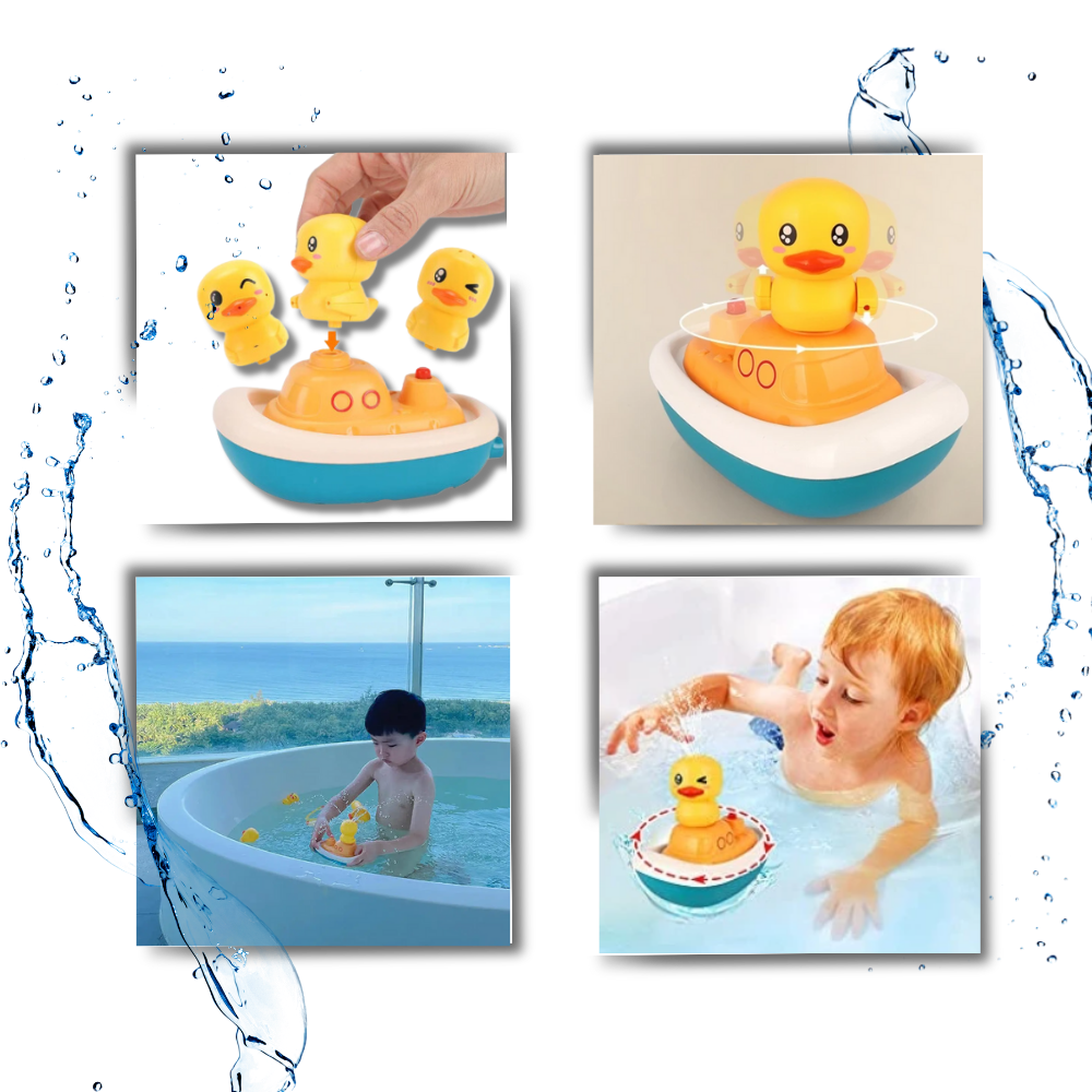 Triple Splash Duck Bath Toys  - Ozerty