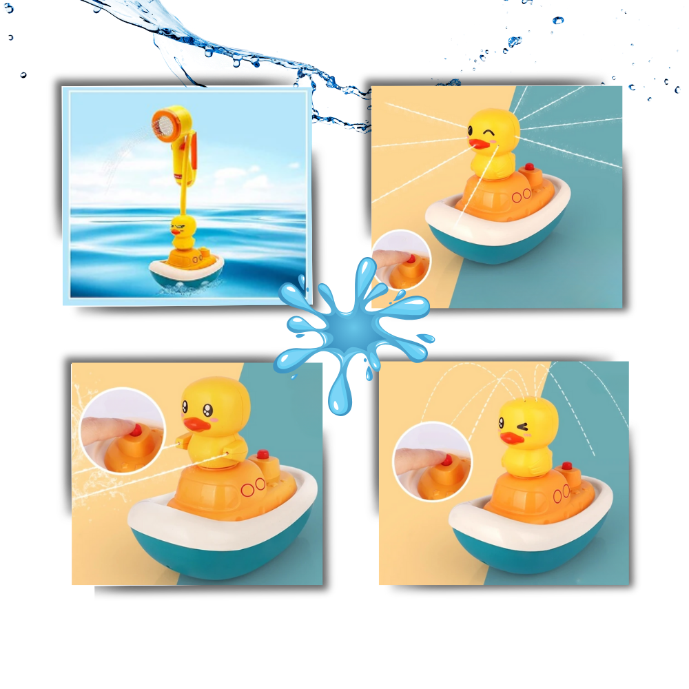 Triple Splash Duck Bath Toys - Ozerty