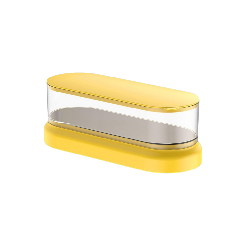 Ultrasonic Jewelry Cleaner Machine -Yellow Glass - Ozerty