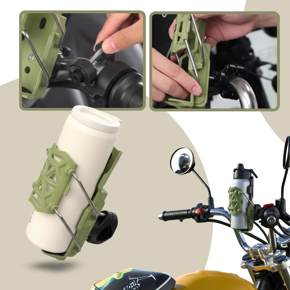 Universal Bike Handlebar Cup Holder - Ozerty