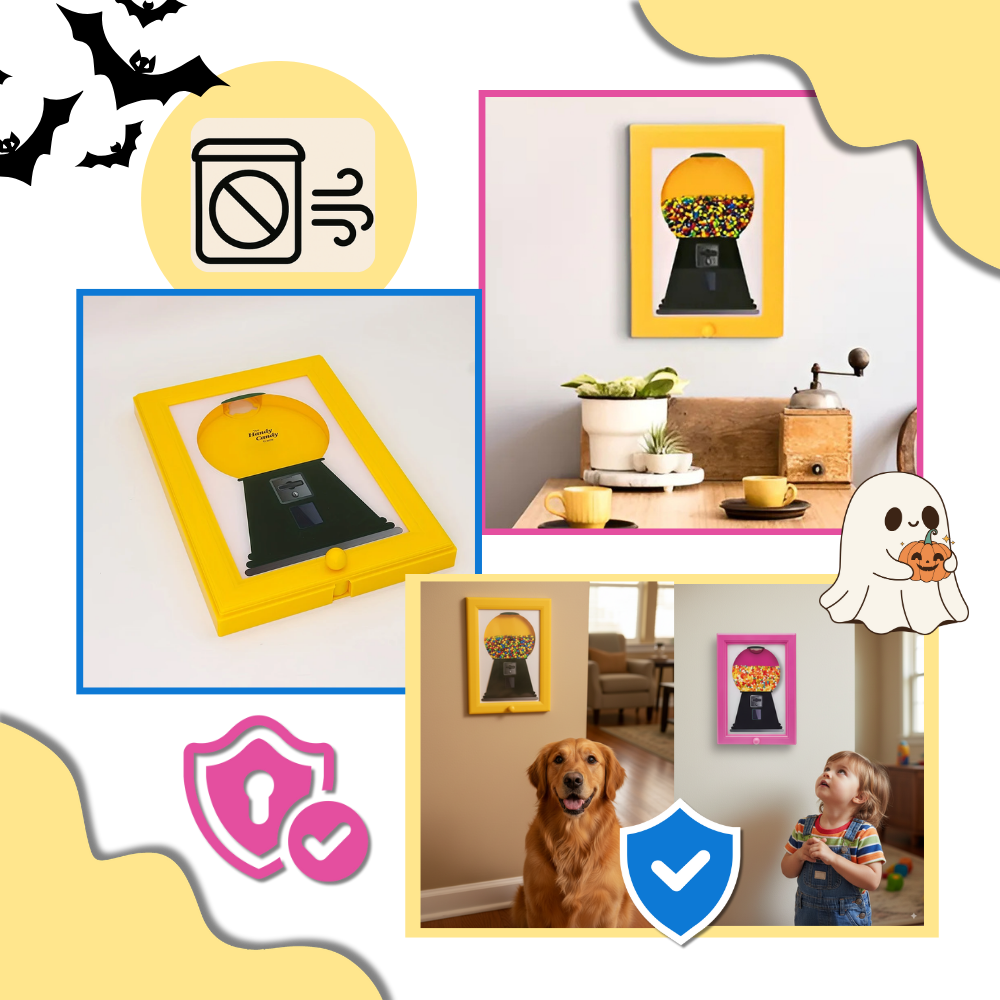 Wall-Mounted Candy Frame Dispenser - Ozerty