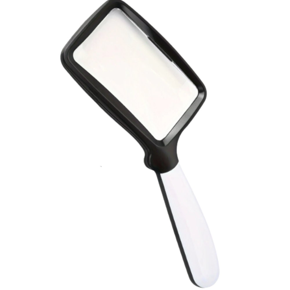 Wide Bright Reading Rectangular Magnifier - Ozerty