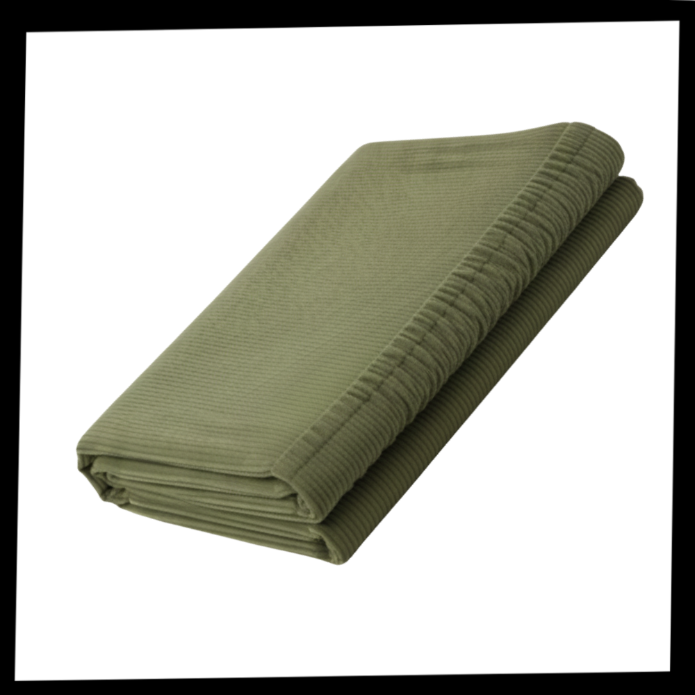 Wrinkle Free Corduroy Sofa Cover - Ozerty