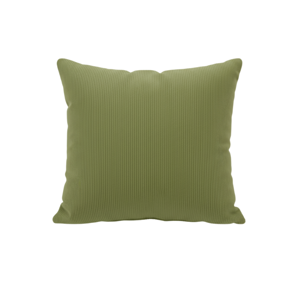 Wrinkle Free Corduroy Sofa Cover -Throw Pillow - Ozerty