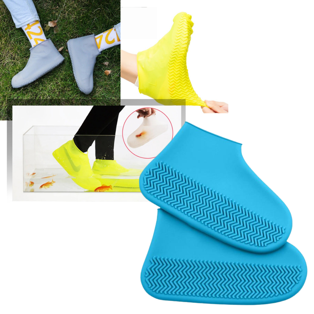 silicone shoe covers, waterproof shoe covers, stretchy rain shoes