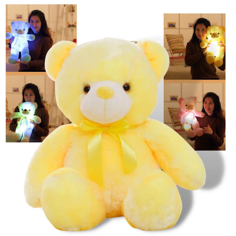 Big yellow teddy deals bear