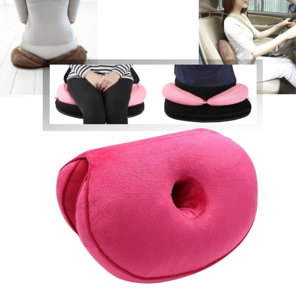 Dual Comfort Orthopedic Cushion Pelvis Pillow Lift Hips Up Seat Cushion  Multifun