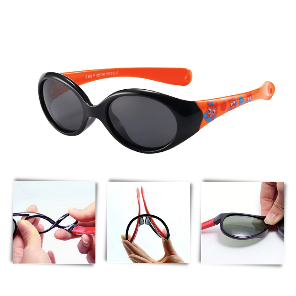 Polarized Baby Sunglasses with Strap Boys Girls Toddlers Shades