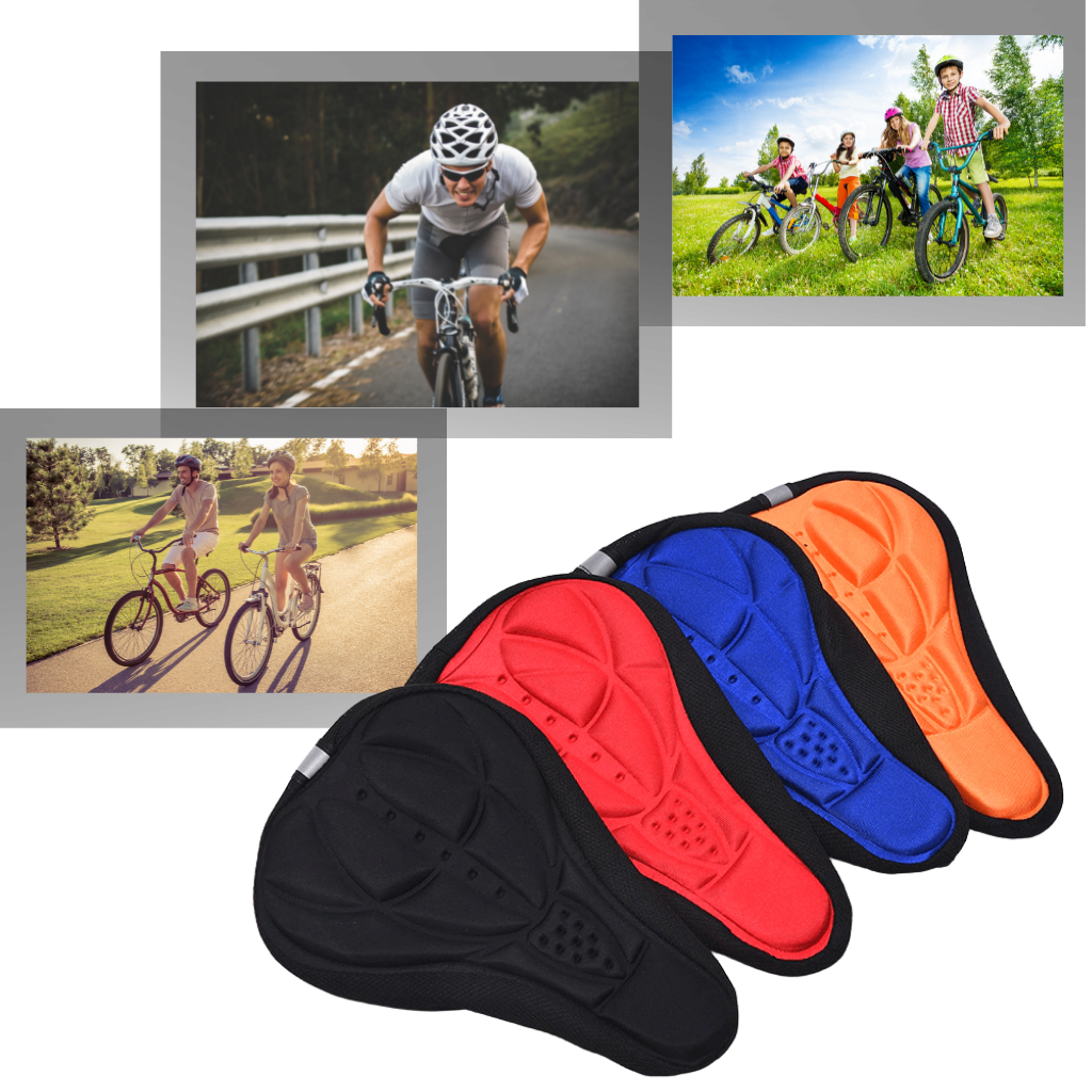 Gel Padded Bike Seat Cushion Bicycle Seat Cover bike saddle cover