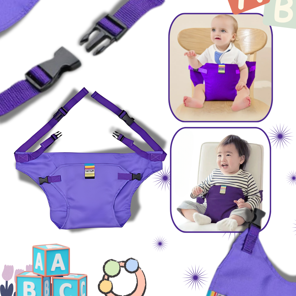 Adjustable Portable High Chair - Ozerty