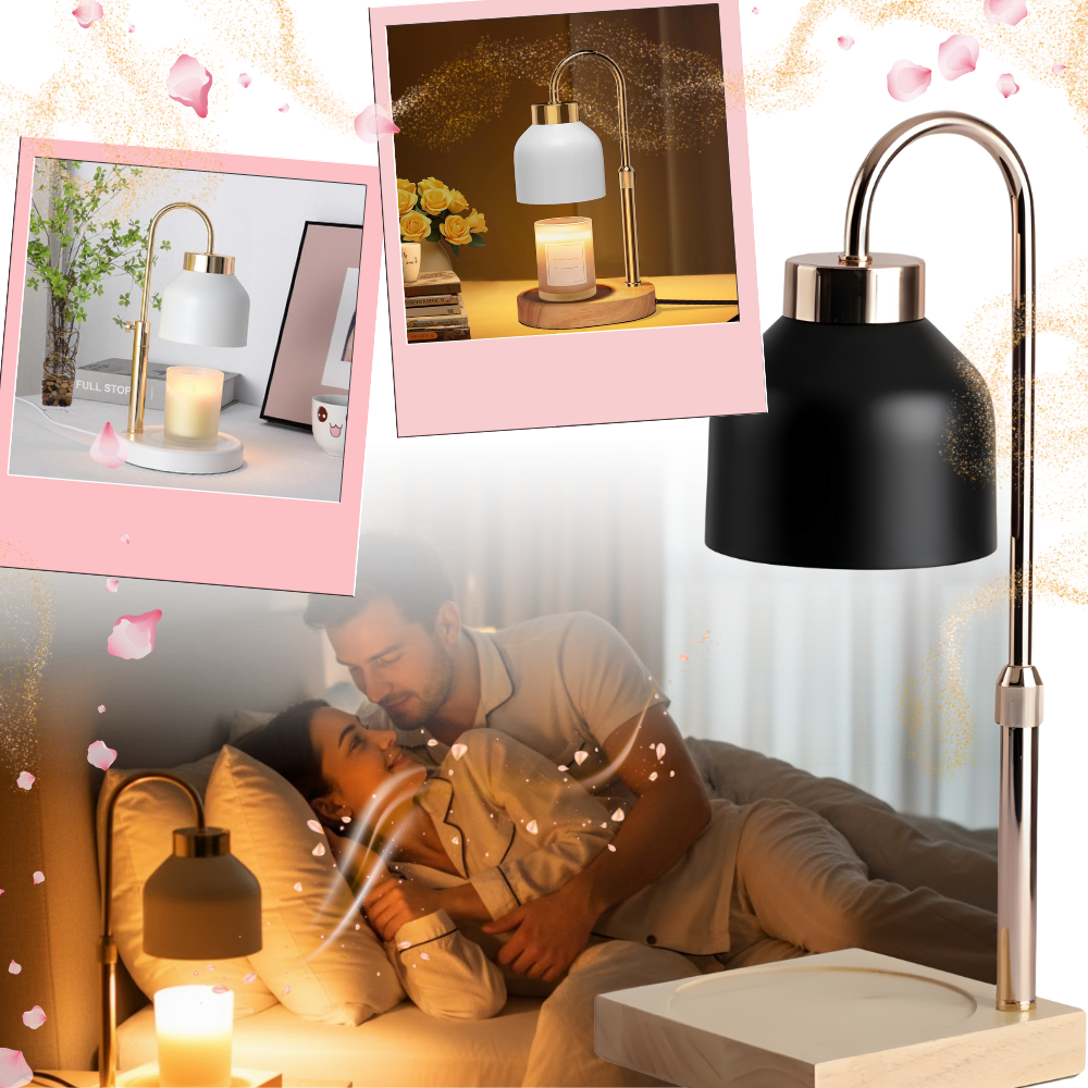 Aesthetic Candle Warm Lamp - Ozerty