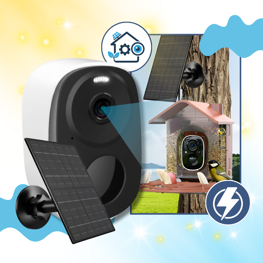 AI Solar Bird Feeder - Ozerty