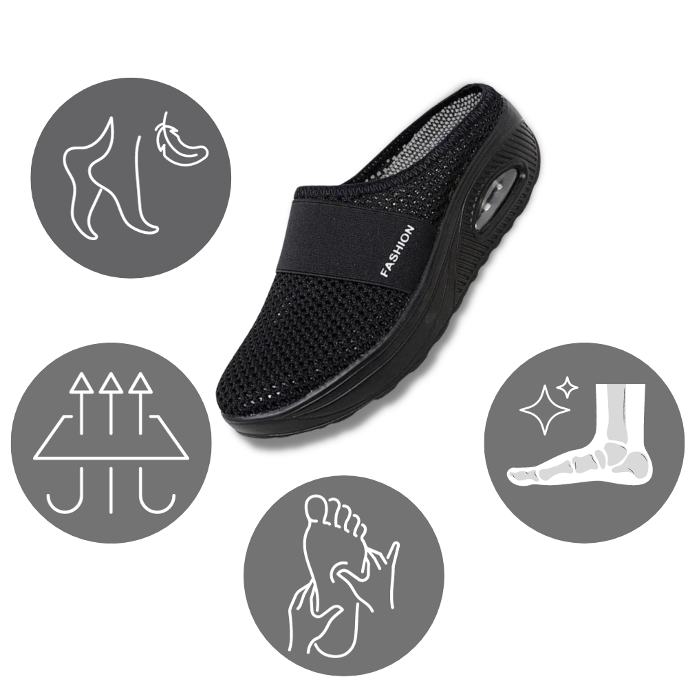 Air-cushion diabetic slip-on shoes - Ozerty