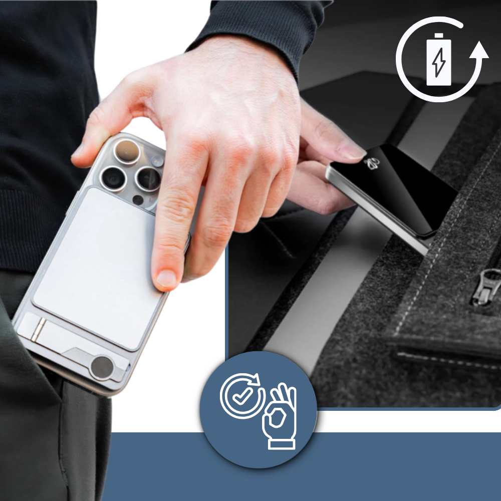 Apple Thin Magnetic Power Bank  - Ozerty