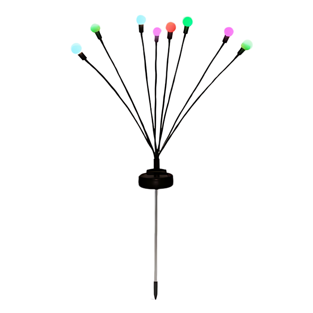 Automatic Waterproof Outdoor Led Solar Lights  -Multicolor - Ozerty