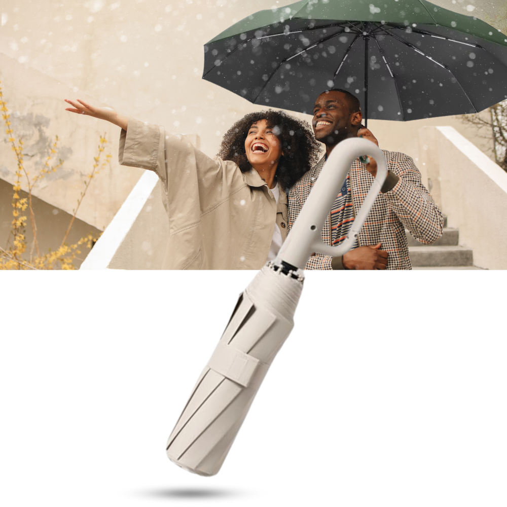 Automatic Lock Wind Resistant Umbrella - Ozerty