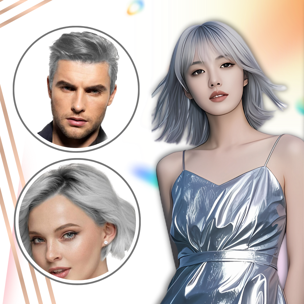 Botanical Enrichment Silver Hair Dye - Ozerty