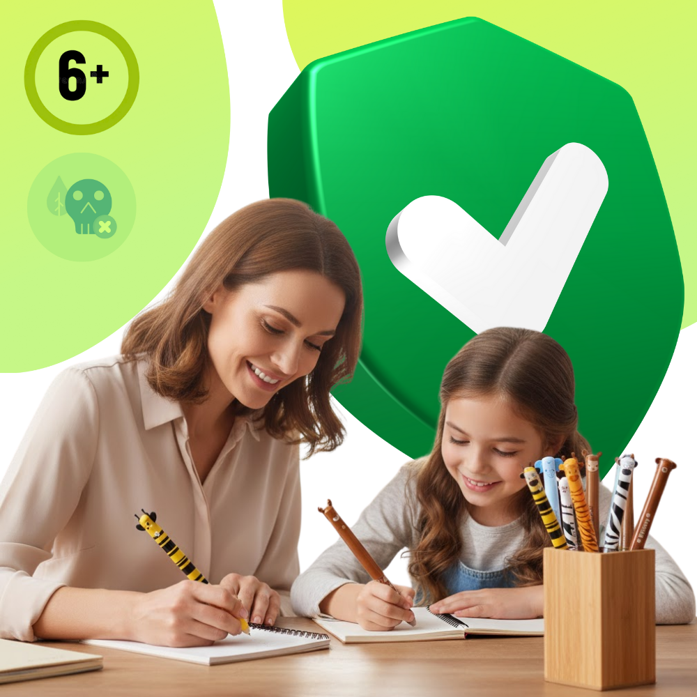 Cartoon Festive Heat Erase Pens - Ozerty