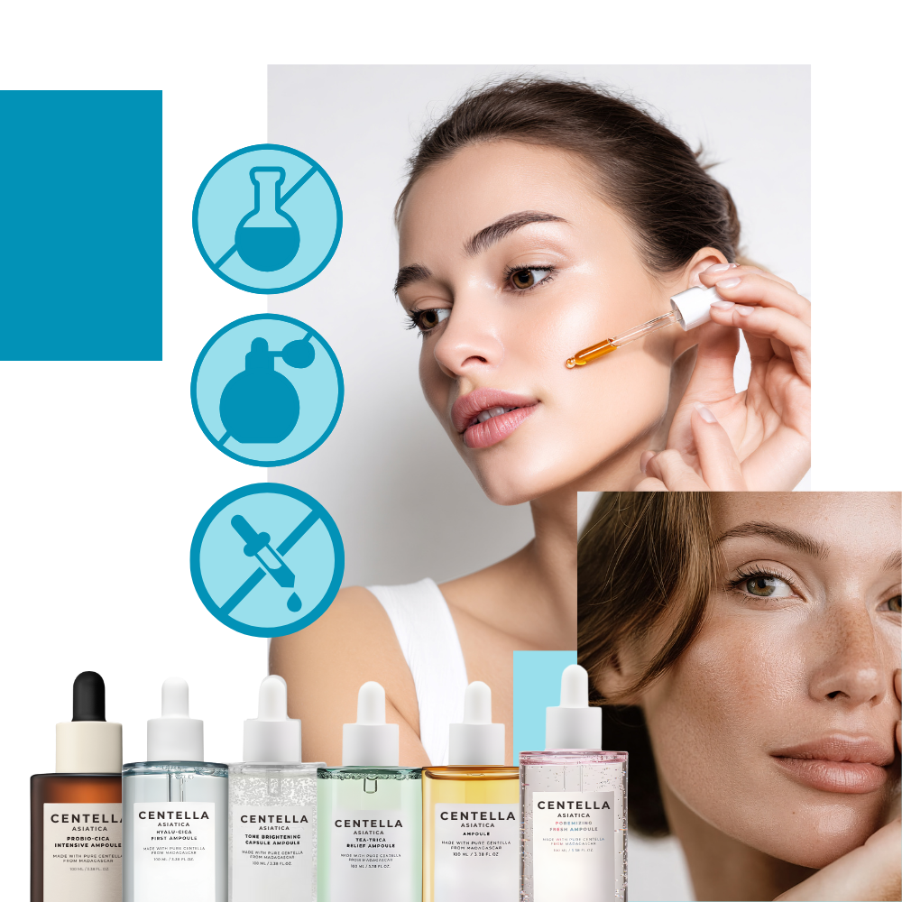 Centella Skin Ampoule Line - Ozerty