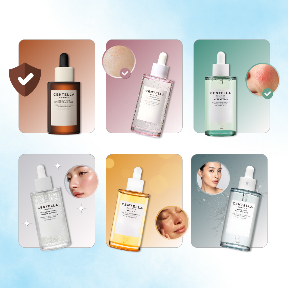 Centella Skin Ampoule Line - Ozerty