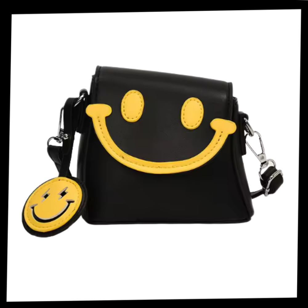 Cheerful Smile Crossbody Purse - Ozerty