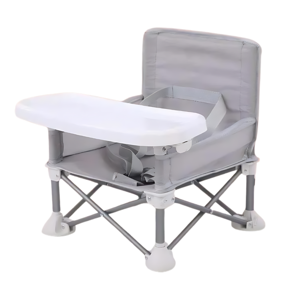 Compact Children's Folding Chair -Grey - Ozerty