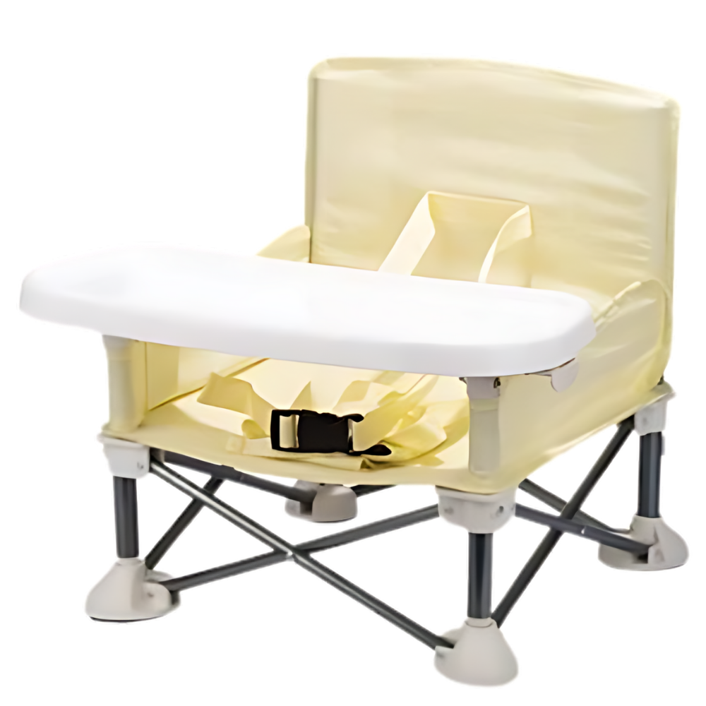 Compact Children's Folding Chair -Yellow - Ozerty