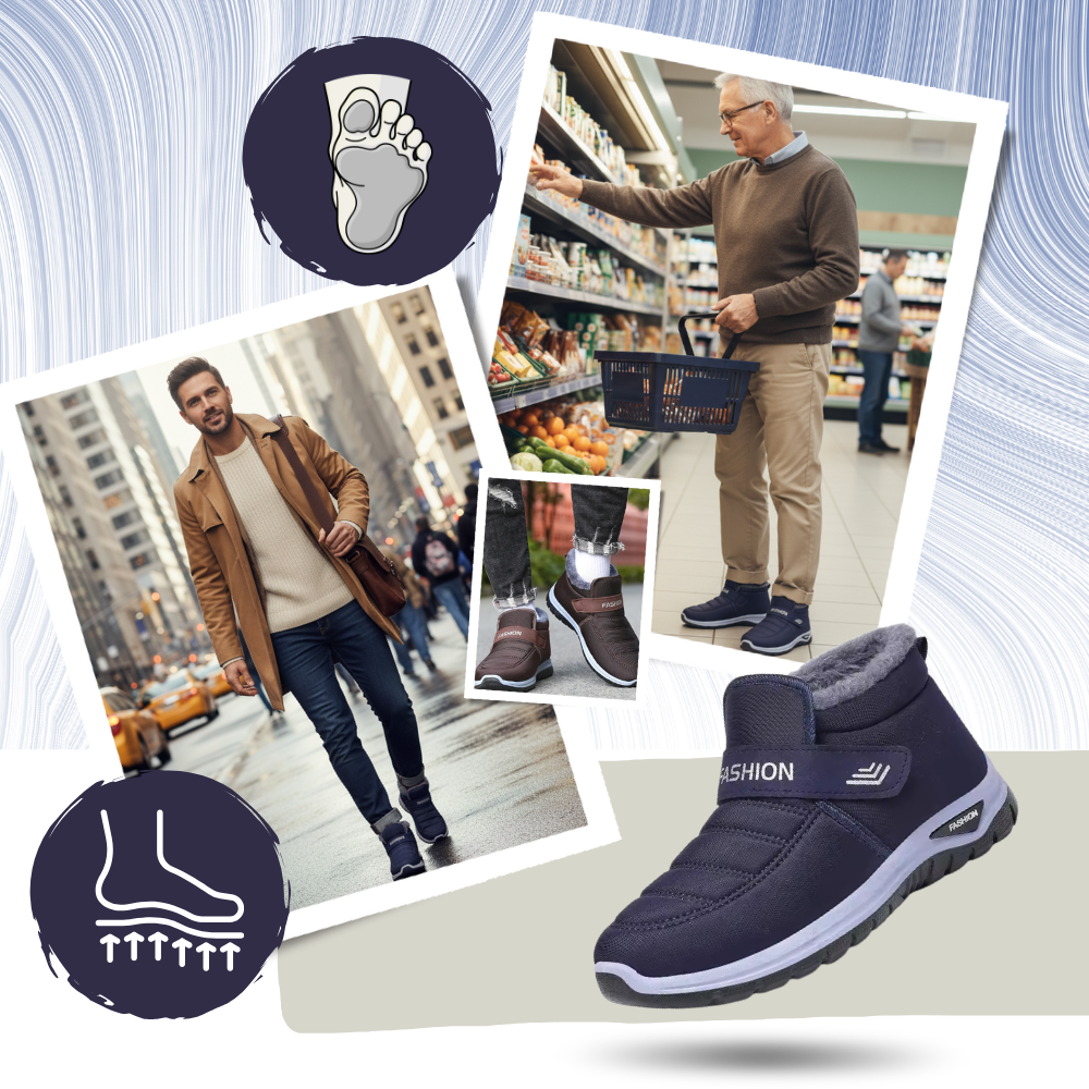 Cushioned Winter Thermal Boots - Ozerty