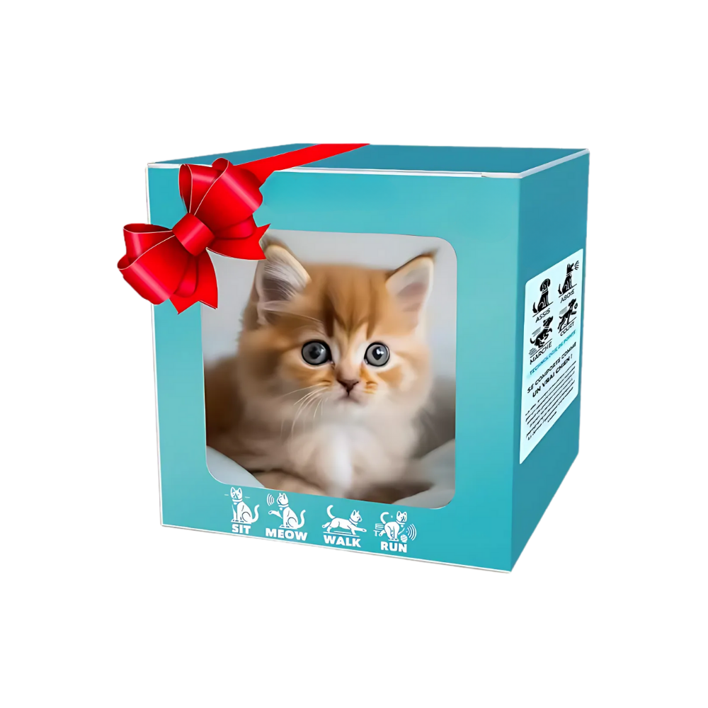 Cute Robotic Puppy Cat -British Longhair - Ozerty
