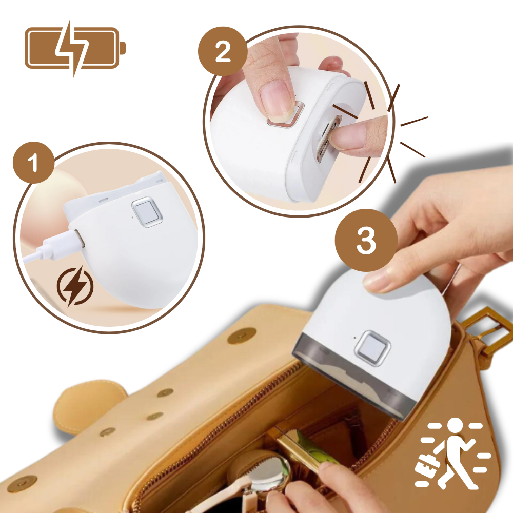 Dual Speed Electric Nail Clipper - Ozerty