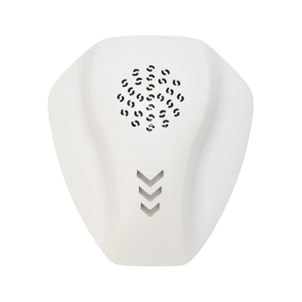 Dual Ultrasonic Pest Repeller -White - Ozerty