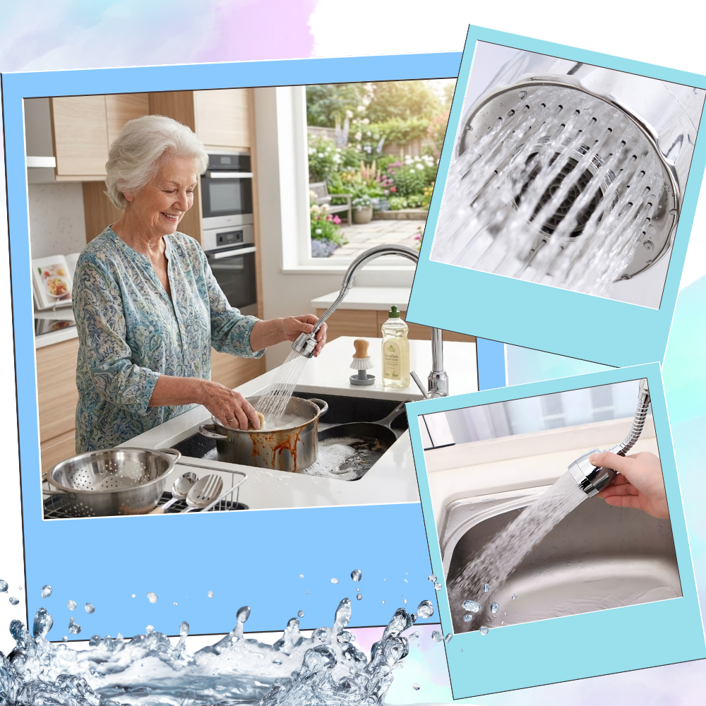 Effortless High Pressure Kitchen Faucet Aerator - Ozerty