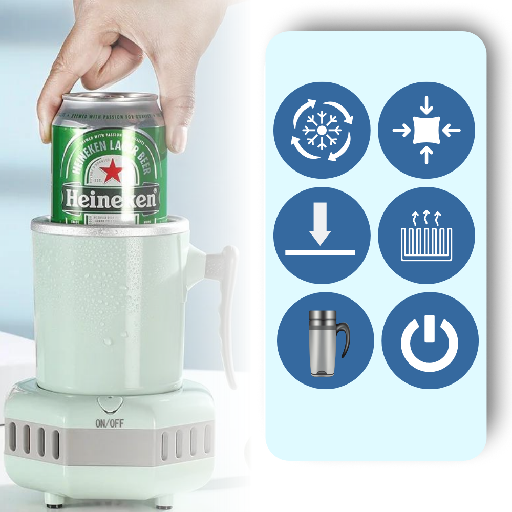 Energy Efficient Drink Cup Cooler - Ozerty