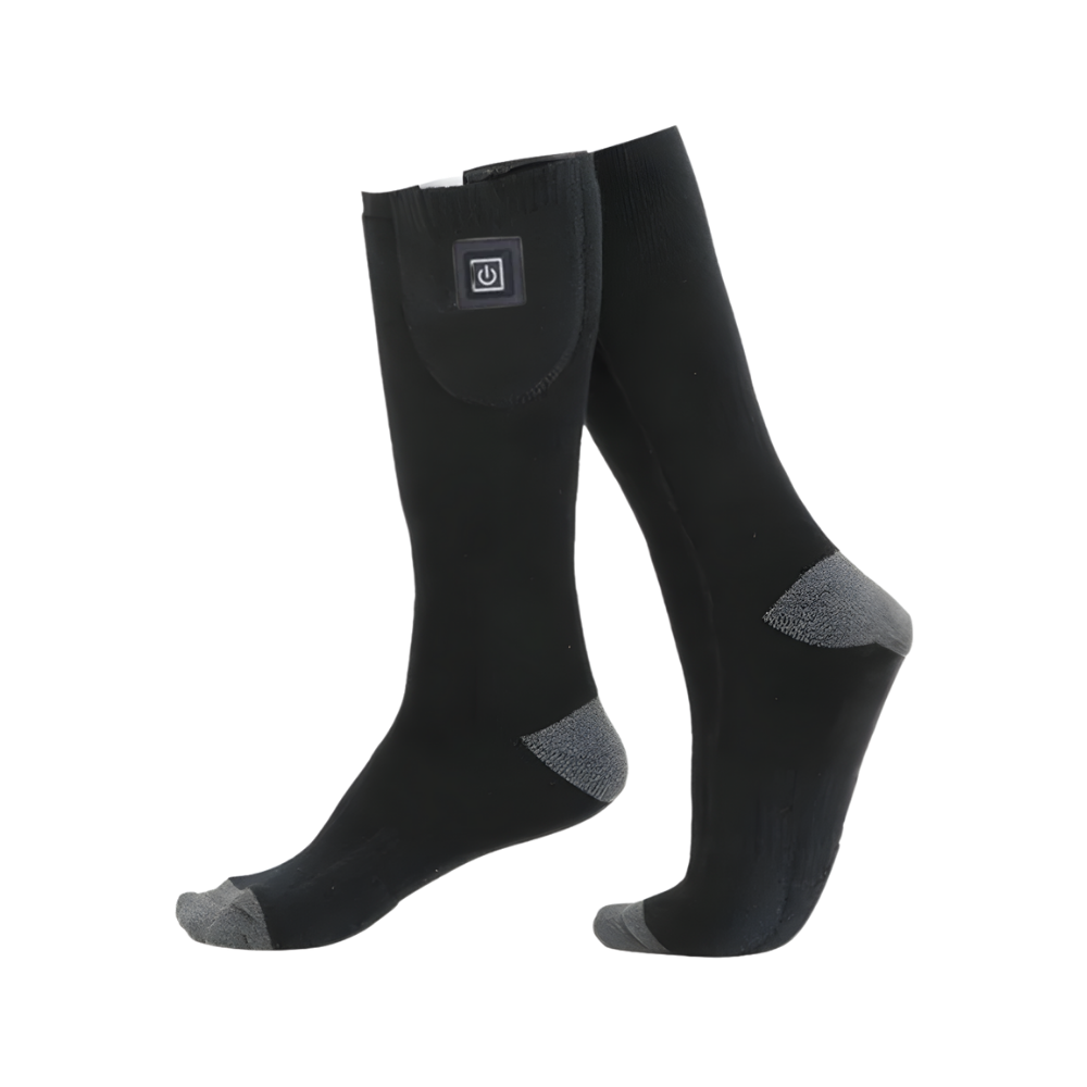 Ergonomic Electric Heating Socks -Black - Ozerty