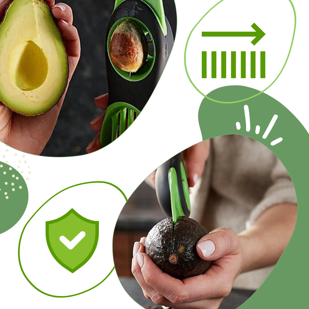 Ergonomic Multifunctional Avocado Tool - Ozerty